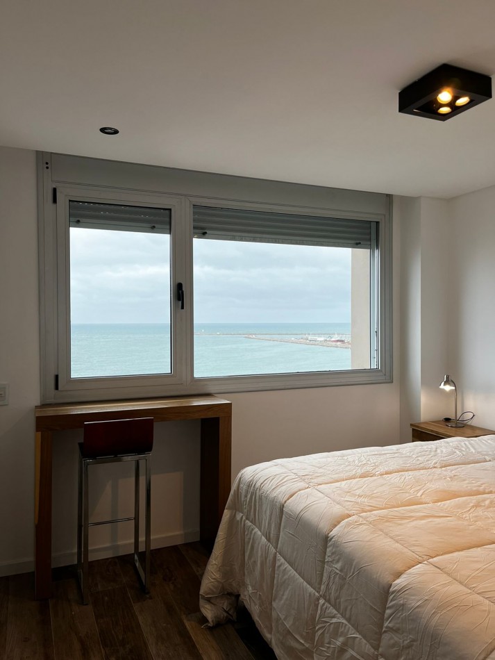 2 AMBIENTES EN ALQUILER TEMPORAL -PLAYA GRANDE-VISTA AL MAR