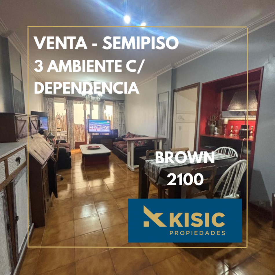 SEMIPISO DE 3 AMBIENTES - ZONA TRIBUNALES