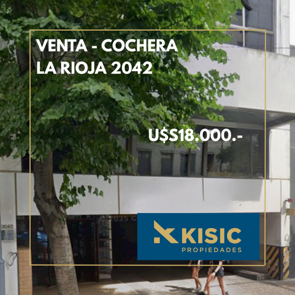 COCHERA EN VENTA - ZONA CENTRO