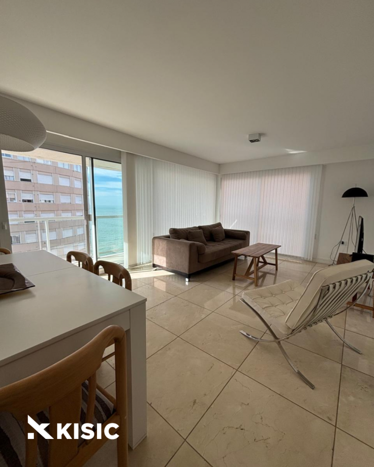 ALQUILER CON VISTA AL MAR - SEMIPISO 3 AMBIENTES