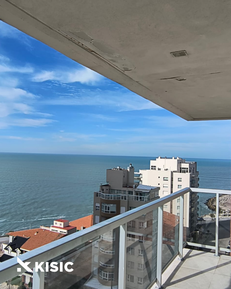ALQUILER CON VISTA AL MAR - SEMIPISO 3 AMBIENTES