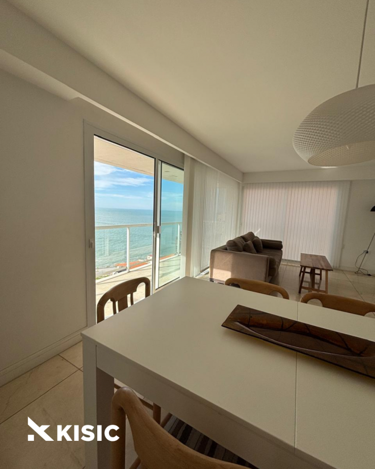 ALQUILER CON VISTA AL MAR - SEMIPISO 3 AMBIENTES