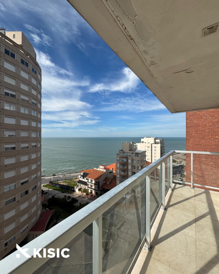 ALQUILER CON VISTA AL MAR - SEMIPISO 3 AMBIENTES