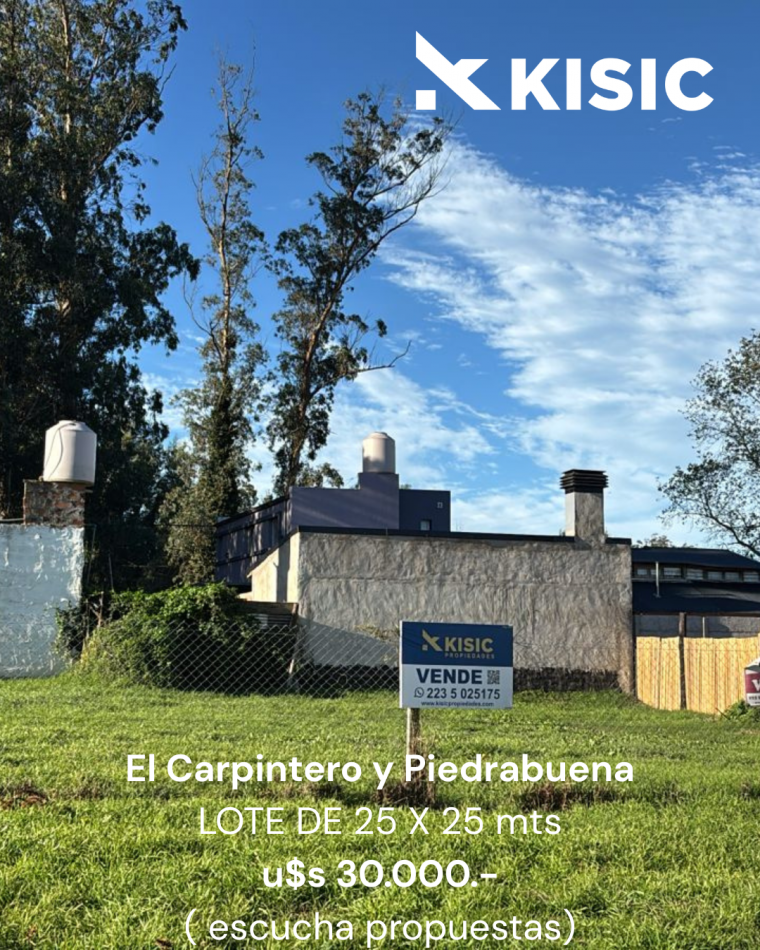 LOTE EN VENTA