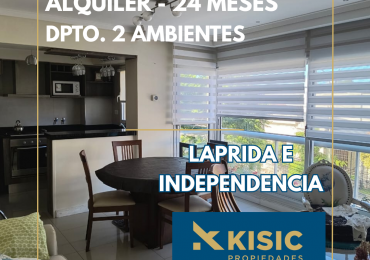 ALQUILER 24 MESES - 2 AMBIENTES - LAPRIDA 3100